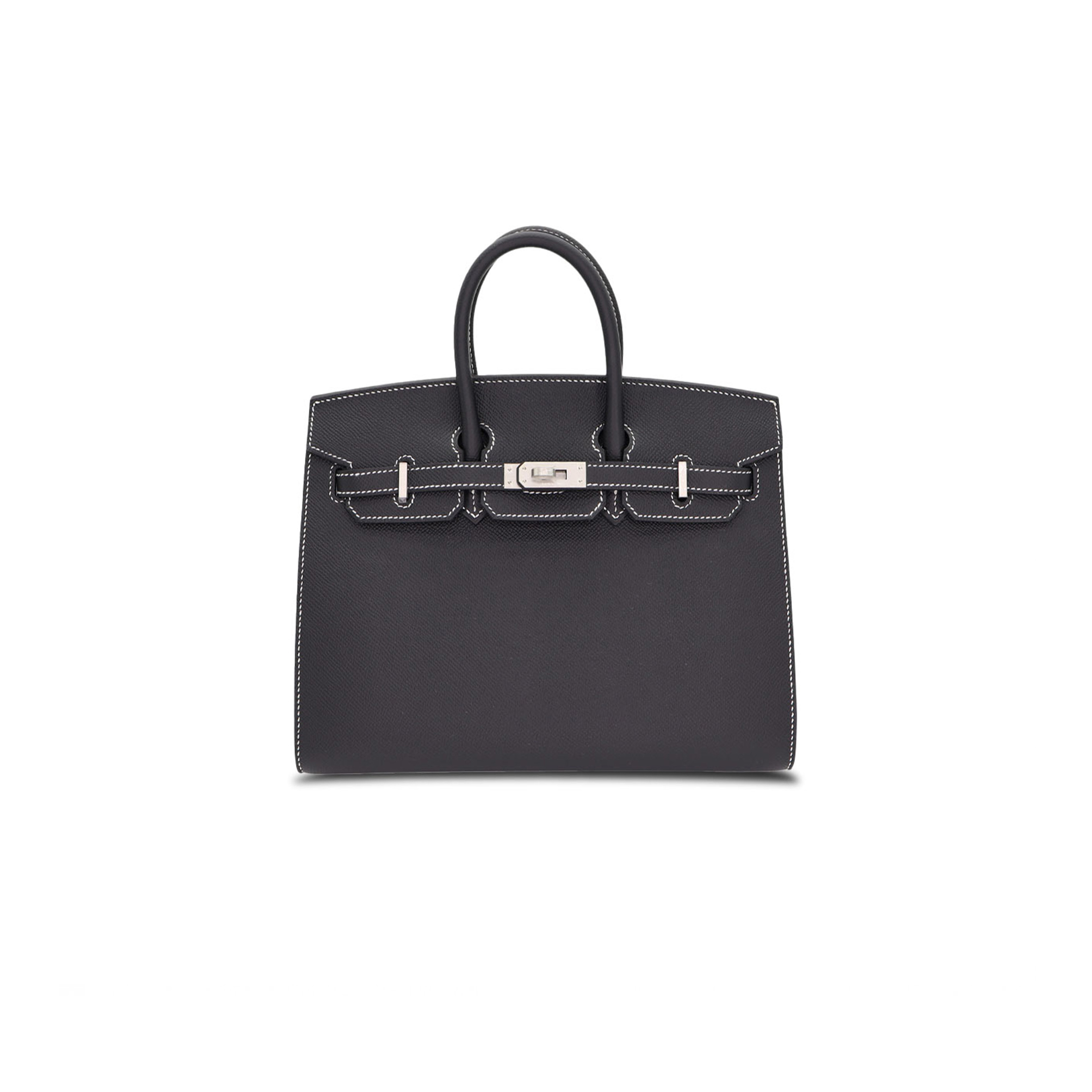 H**mes master birkin 30 epsom leather black gold buckle high end custom bag h028369ck89 (30*23*15cm)